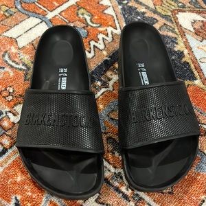 Birkenstock Barbados Slides Black Size 39 Unisex